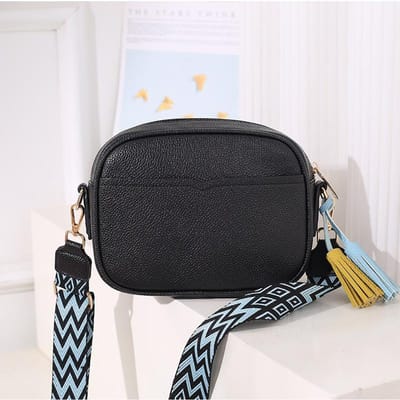 Nouveau Sac Bandoulière pour Femmes Petit Sac pour Femmes Sac Carré à Une Seule Épaule black