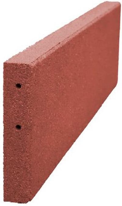 Rubber opsluitband 100x25 cm - Rood