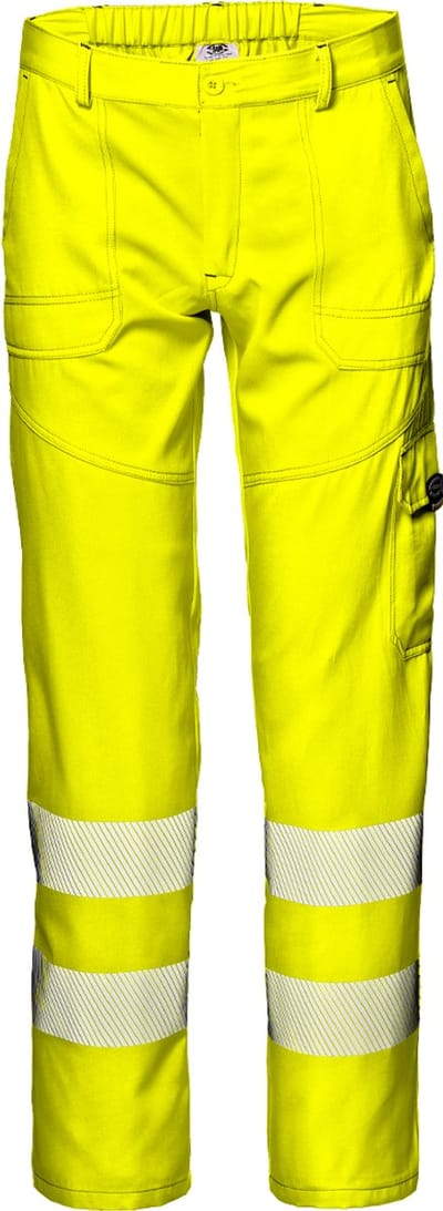 SIR SAFETY MISTRAL 200 Hi Vis Reflecterend Werkbroek HEREN Veiligheidsbroek Geel - EN ISO 20471 Klasse 2