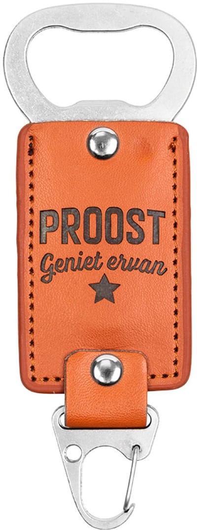Opener Proost, cadeau idee verjaardag, flesopener, Vaderdag