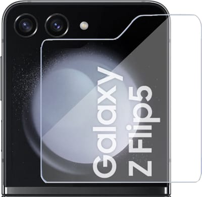 Screenprotector geschikt voor Samsung Galaxy Z Flip 5 - Beschermglas - GuardCover