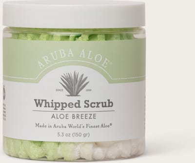 Aruba Aloe Aloe Breeze Whipped Sugar Scrub | Hydrateert en verzacht | 150gr