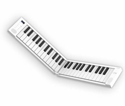 Carry-On Piano 49 Touch White opvouwbare piano 49 toetsen