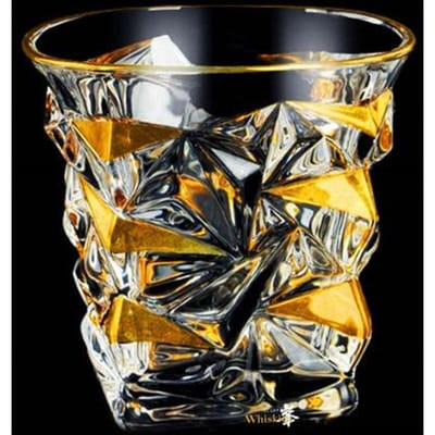 Whisky Glazen Tumblers Set Gouden Lijn Wijn Whisky Glazen Goud Geschilderd Kristal Barware Multifunctioneel Bier Cocktail 280-300ML