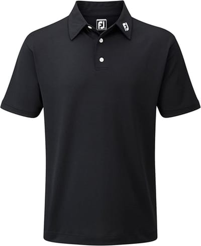 Footjoy Pique Poloshirt 91822 Zwart