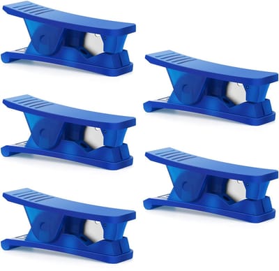 BRENZOOS- Pneumatische Buissnijder - Geschikt voor Nylon/PVC/PU Slang - Tot 19mm OD Slang - Scherp/Roestvrijstalen Messen - Lichtgewicht en Nauwkeurig Snijden
