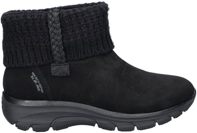 Skechers Hands Free Slip-Ins Easy Going dames boot - Zwart zwart - Maat 39