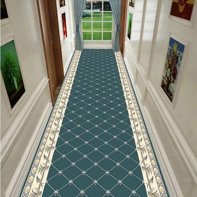 Luxe Lange Gang Tapijt Woondecoratie Trapkleed Antislip Gangpadloper Zachte Mat Wasbaar Modern Hal Trapkleden Customized size