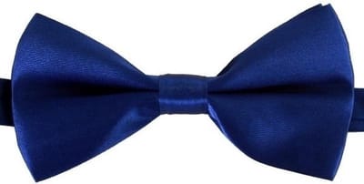 CHPN - Strik - Strikje - Bow - Thema feest - Kerst - Blauw - Blauwe strik - Vlinderdas - Vlinderstrik - Chique strik