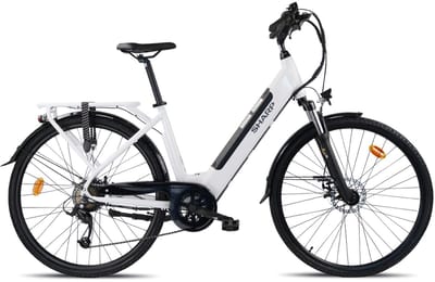 Sharp Urban elektrische stadsfiets 12.8Ah 28 inch wit