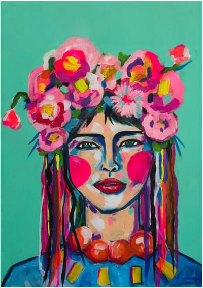 Colour Me Bright- Mint by Michelle decoupage papier A3