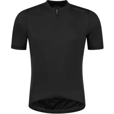 Rogelli Kids Core Kind Fietsshirt - Korte Mouw - Lange Rits - Zwart