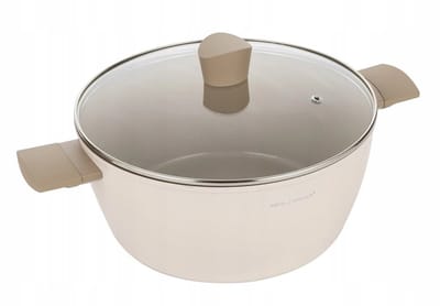 Florina Mokka Aluminium Pan 26 cm 4.8 L met Keramische Coating