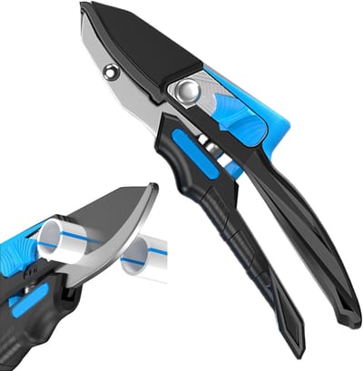 Ergonomische Snoeischaar - Takkenschaar Doornentrimmer - Moestuin Fruitboom Haag - SK5 Staal Bladen - 22.5 cm Lengte