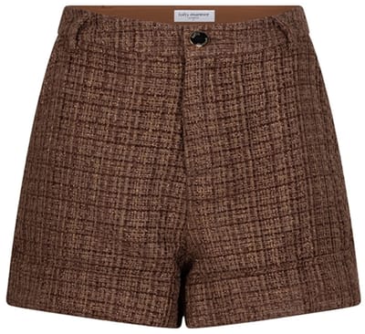 Lofty Manner Broek Short Aziza Qh304 Brown Dames Maat - XS