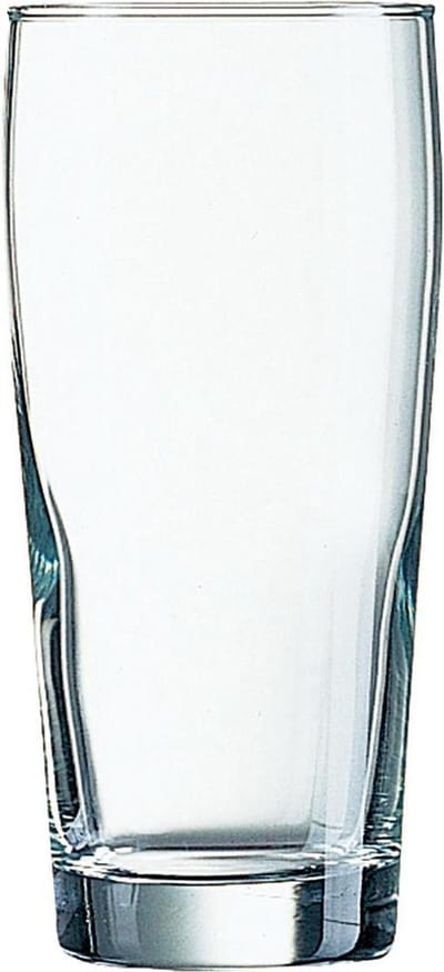 Arcoroc Willi Becher Bierglas 33 Cl - 12 Stuks