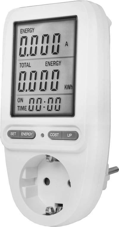 EcoSavers Energieverbruiksmeter Groot Display Electriciteitsmeter | Energiemeter | Meten=Weten | GS-keurmerk
