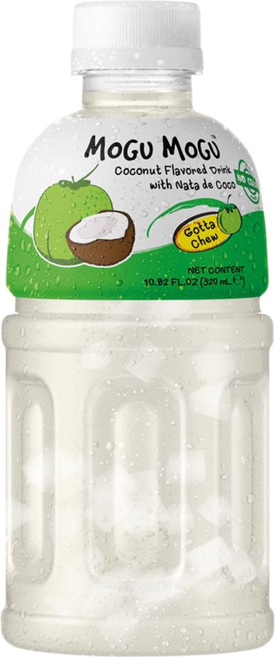 Mogu Mogu nata de coco Coconut (6 x 0,32 Liter PET-fles )