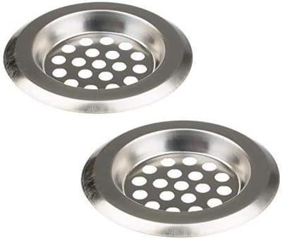 Hair Catcher for Bathtub, Sink Strainer for Drain 2.5 Inch, Drain Hair Catcher, Drain Cover for Bath (Pack of 2)