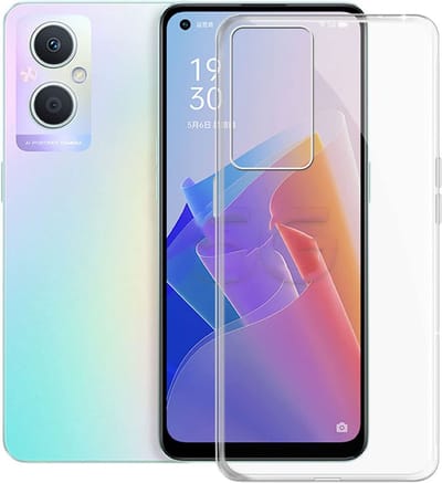 Silicone hoesje Geschikt voor: OPPO A76 | A96 - Transparant