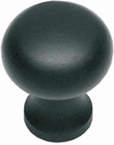 Intersteel Meubelknop ø 25 smeedijzer zwart