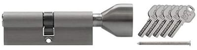 Knopcilinder 90 mm met 5 sleutels voor binnen- en buitendeuren
