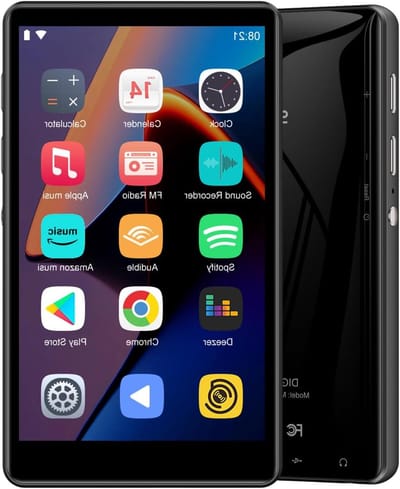 MP3-speler - Muziekspeler Digitale audio - Muziek Luisteren - Android met Wifi - 4 Inch Touchscreen - Zwart