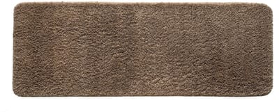 Allecto - Badmat - Antislip - Zacht en comfortabel - Bruin - Absorberend - Geschikt voor badkamer en keuken - 45 x 120 cm