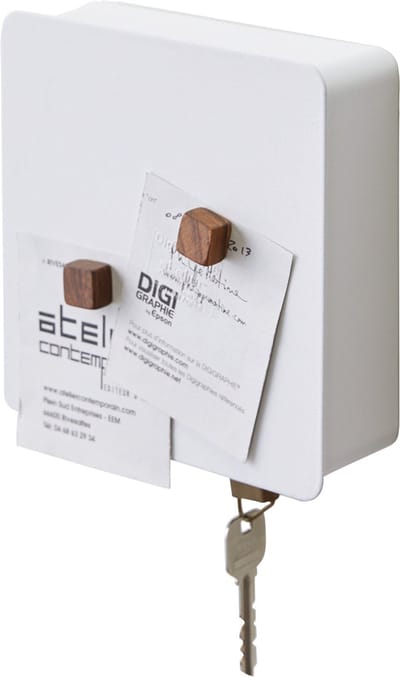 Yamazaki Magnetisch Sleutelkastje - Tower - Wit