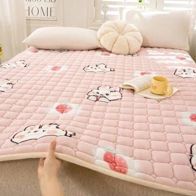 100% Waterdichte Matrassen Ultradun Opvouwbaar Katoenen Bedmat Opvouwbare Tatami Slaapkamer Hotel voor Eenpersoons Tweepersoons Multi Queen King Size 100x200cm