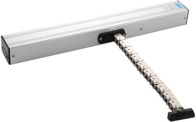 Elektrische Raamopener - Automatische Ventilatie - Optimaliseren Luchtstroom - Dubbellaags RVS Ketting - Max 1000 mm Kettinglengte - Zilver