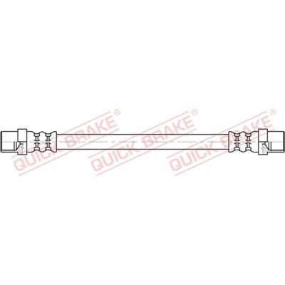 Remleiding QUICK BRAKE 26.002, links