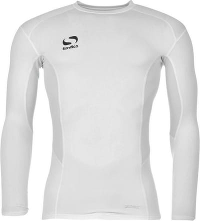 Sondico ondershirt Lange mouw- Heren - Wit - Maat XXL