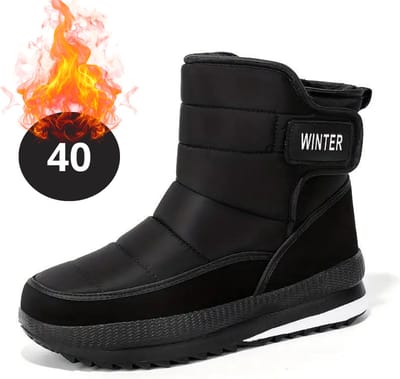 Bovista Snowboots - Sneeuwschoenen - Sneeuwboots - Dames - Wintersport - Ski - Skischoenen - Zwart - 40 - Outdoor
