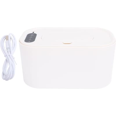 Doekjeswarmer Constante Temperatuur Draagbaar USB-voeding Natte Doekjeswarmer Dispenser voor Thuis Auto 3 Gears white