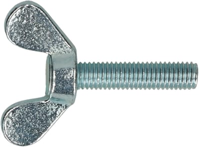 PGB-FASTENERS | Vleugelschroef DIN 316 M4x10 Zn | 200 st