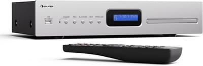 Hifi CD Speler met USB-ingang en Afstandsbediening - Ondersteunt CD, CD-R/RW & MP3