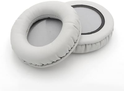 Dailygoody - Oorkussens - Comfortabele vervanging - Grijs - Schuim en kunstleer - Perfect voor gamers - Geschikt voor Steelserie Sibirien V1 V2 V3