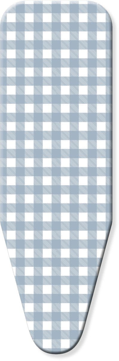 D&L Strijkplankhoes 5 Laags - Maat A - Voor een breedte van 30 tot 42cm en lengte van 100 tot 125cm - Vichy