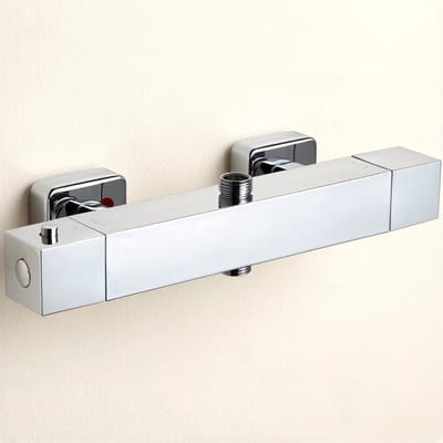 Auralum Max - Thermostatische Douchekraan - Hartafstand 150 mm - Chroom - Douchemengkraan met thermostaat