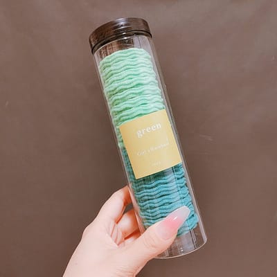 Haarelastiekjes die je haar niet beschadigen - Sterke, elastische en knoopvrije haarbanden - Zachte polyester haarelastiekjes voor een paardenstaart - Stijlvolle elastiekjes voor alledaagse kapsels - 20 stuks