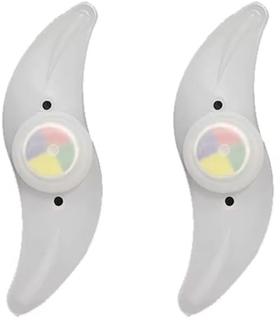 Spaaklampjes - Wielverlichting - Spaak verlichting - LED Wielverlichting - LED fietsverlichting - Gekleurd licht- Veilig fietsen in het donker - Multicolour - 2 stuks - CHPN
