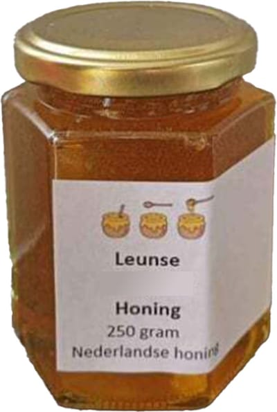 Sjoerd Zwart Leunse Honing 250 gram | Rauwe honing Koud geslingerd, geen suiker gevoerd | Echte honing