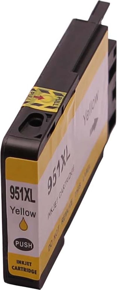 ABC huismerk inkt cartridge geschikt voor HP 950XL geel voor HP OfficeJet Pro 251dw 276dw 8100 8600 8610 8615 8616 8620 8625 8630 8640 8660
