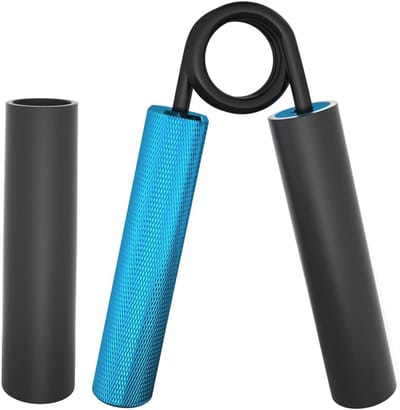 Handtrainer en Onderarmtrainer voor Krachttraining en Stressvermindering - Metaal Gripkrachttrainer 22,5kg-157,5kg