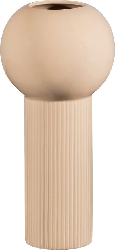 WOOOD Exclusive Zayn Vaas - Keramiek - Peach - 29x12x12