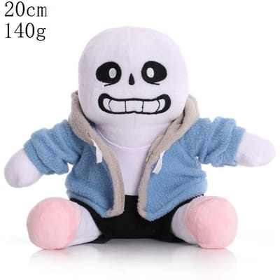 23cm Groothandel Undertale Pluche Speelgoed Anime Pop Undertale Sans Pluche Speelgoed Zachte Pluche Gevulde Pop Voor Kinderen Verjaardag Kerstcadeaus Sans gray
