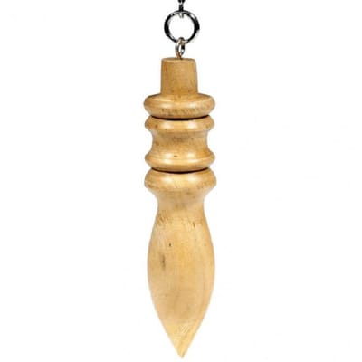 Pendel hout - 7 cm