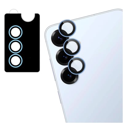 imoshion Camera Lens Protector - Geschikt voor Samsung Galaxy S25 Plus - 2 Pack - Icyblue