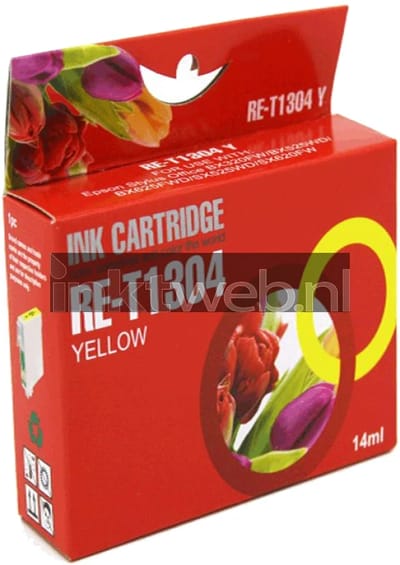 Huismerk Epson T1304 geel (Compatible XXL)